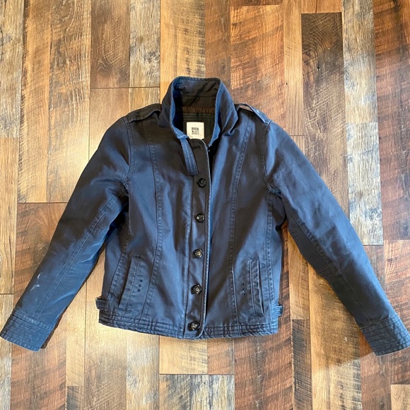 RARE "Ruehl 925" Hand Painted Vintage Field Jacket - Picture 5 of 11